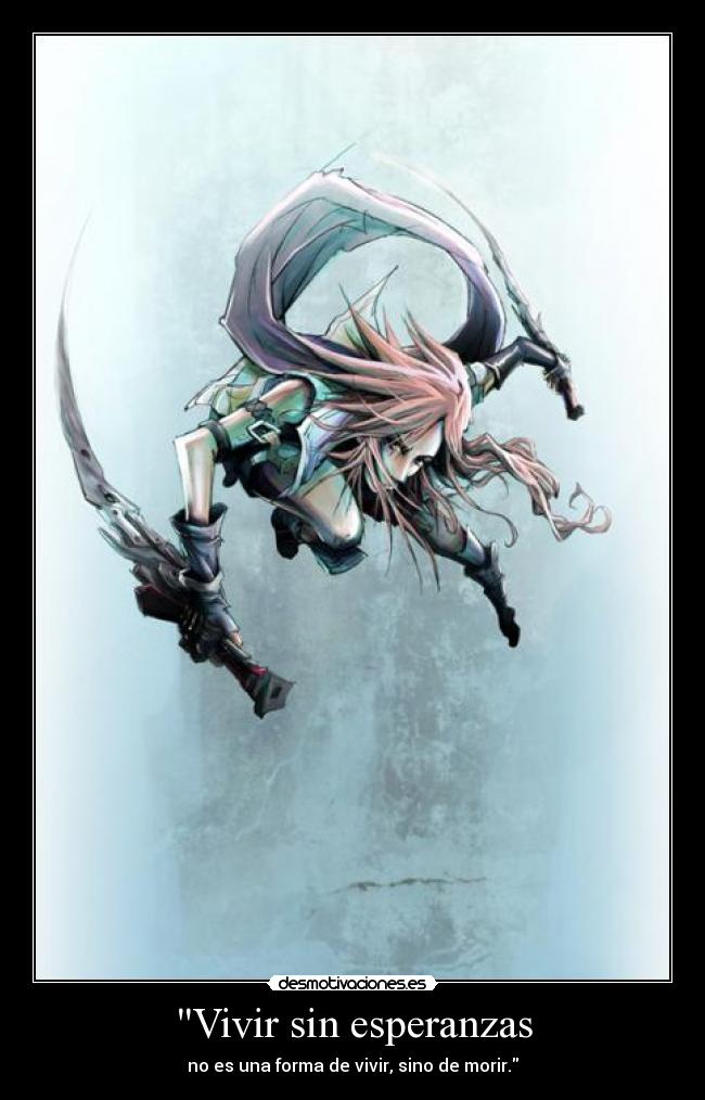 carteles harukaze raptorhunters muwigaraklan 1291 final fantasy xiii lightning farron desmotivaciones