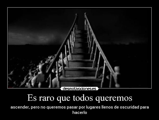 Es raro que todos queremos -