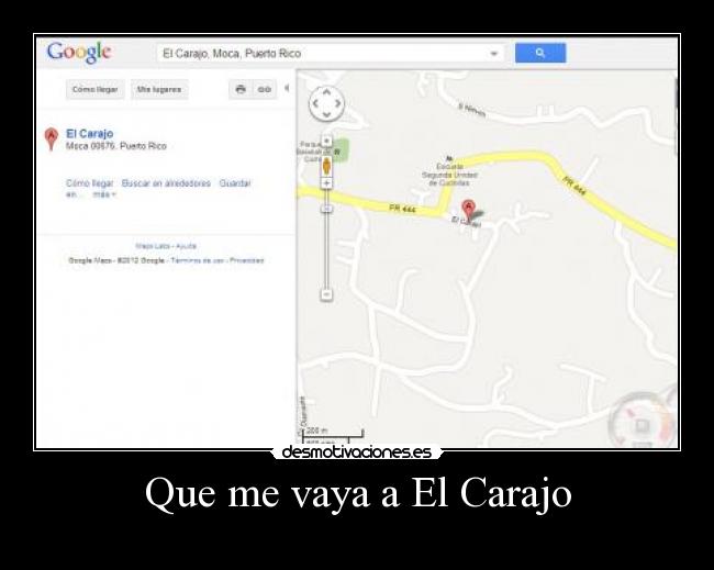 Que me vaya a El Carajo - 