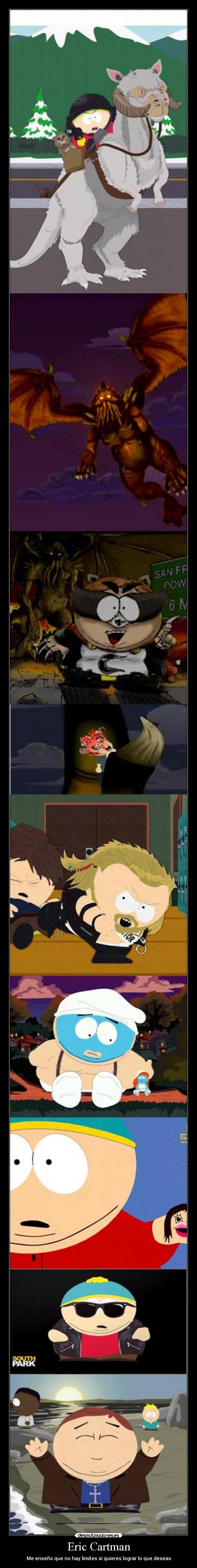 carteles erick cartman mejor desmotivaciones