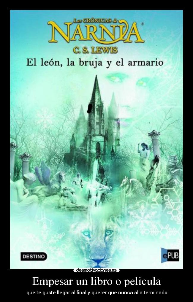 Empesar un libro o pelicula - 