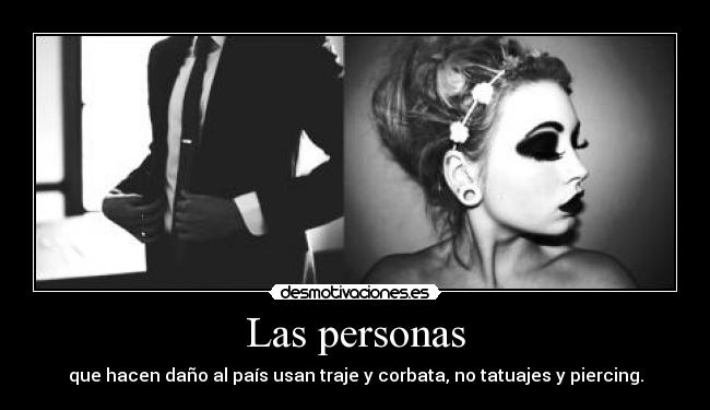 Las personas - 