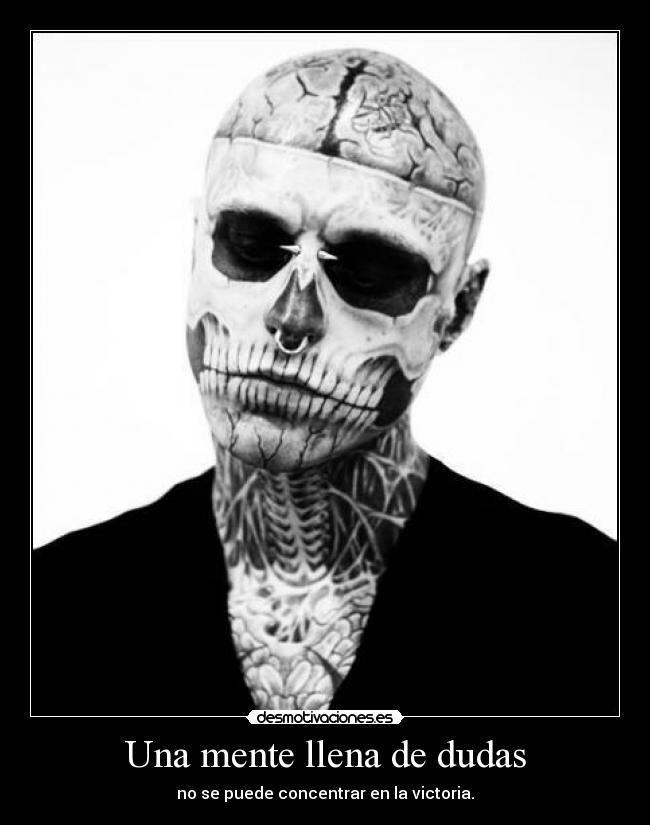 Una mente llena de dudas -