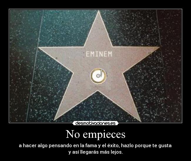 No empieces - 