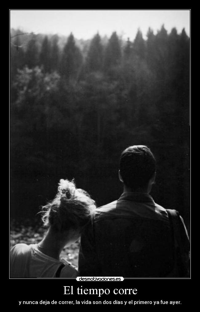 El tiempo corre -