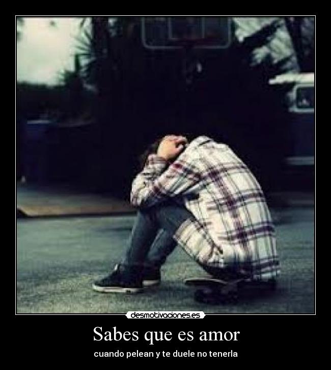 Sabes que es amor -