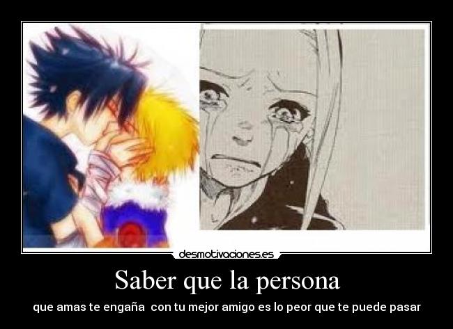 Saber que la persona - que amas te engaña con tu mejor amigo es lo peor que te puede pasar