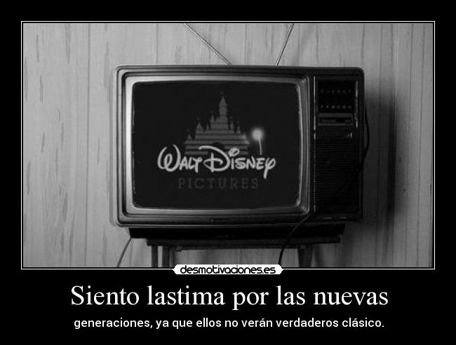 Siento lastima por las nuevas -