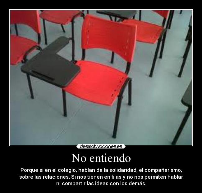 No entiendo -