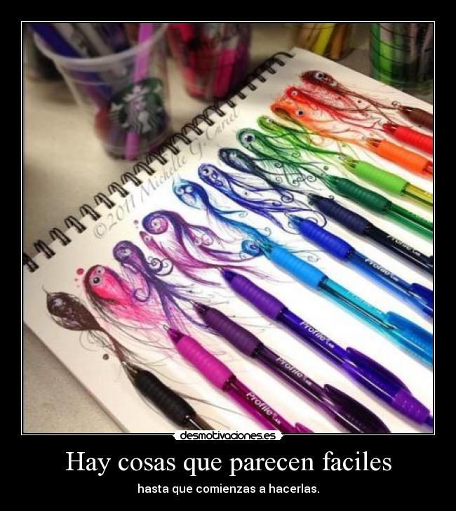 Hay cosas que parecen faciles - 