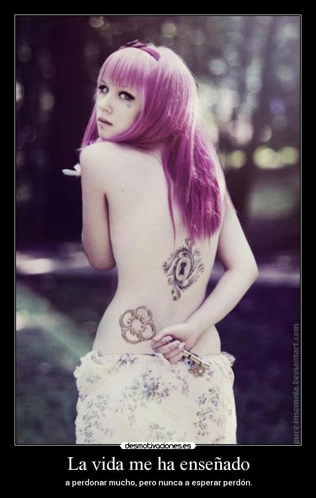 La vida me ha enseñado -