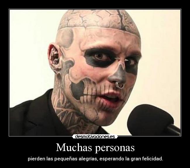 Muchas personas -