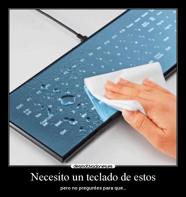 Necesito un teclado de estos - 