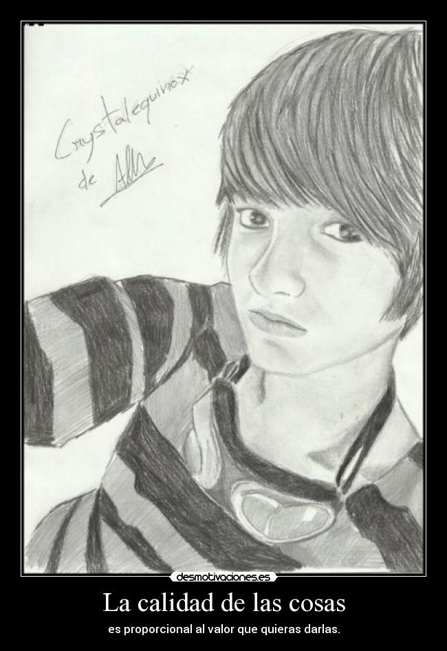 La calidad de las cosas -