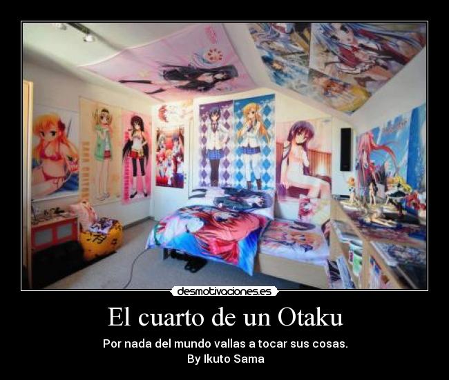 El cuarto de un Otaku - 