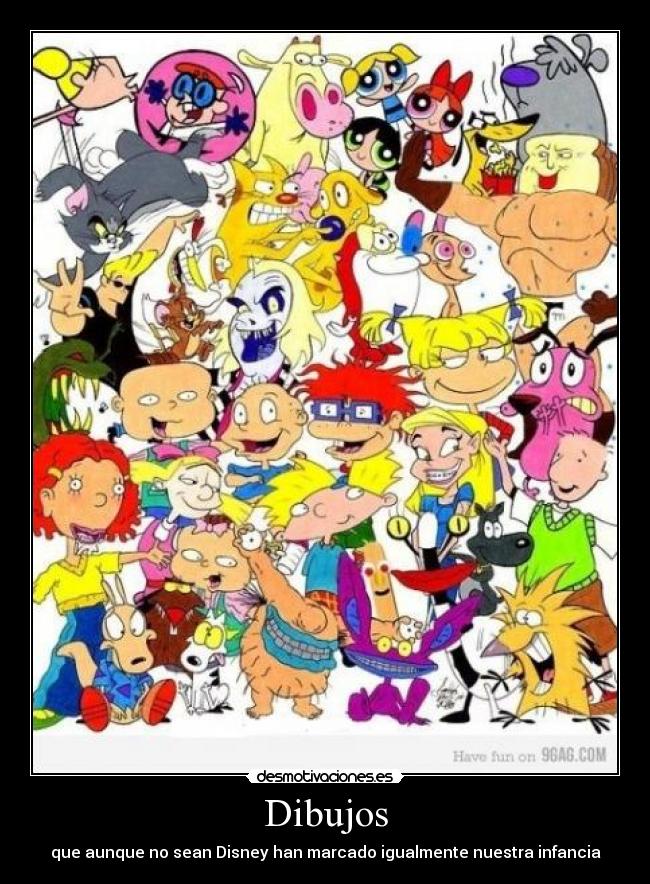 Dibujos - que aunque no sean Disney han marcado igualmente nuestra infancia