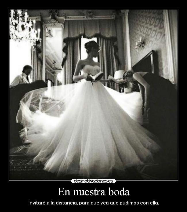 En nuestra boda -