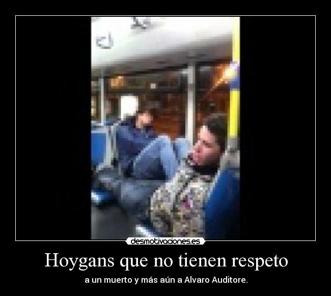 Hoygans que no tienen respeto - a un muerto y más aún a Alvaro Auditore.