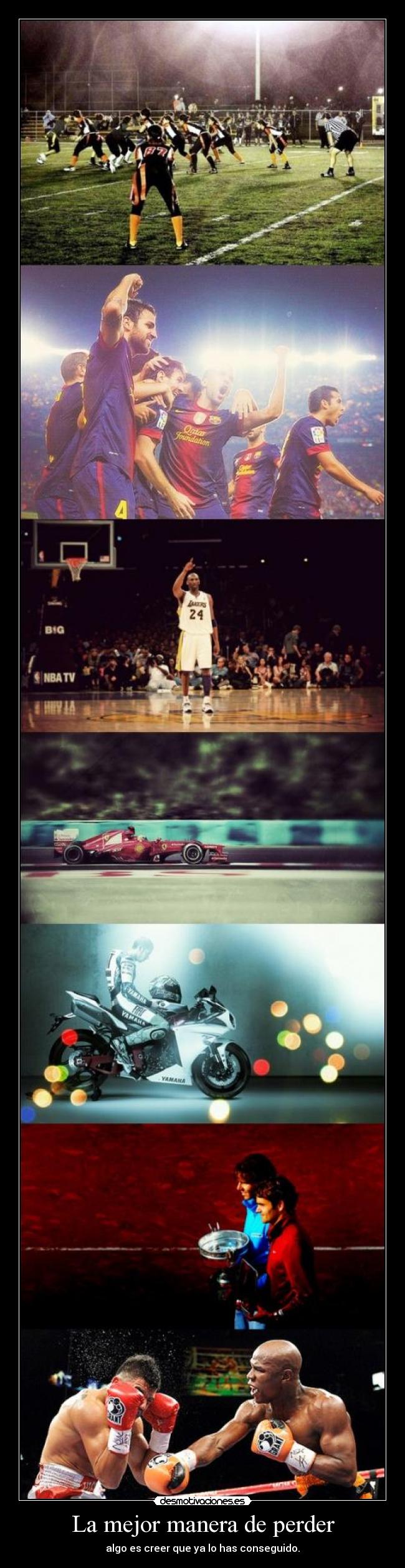 La mejor manera de perder -