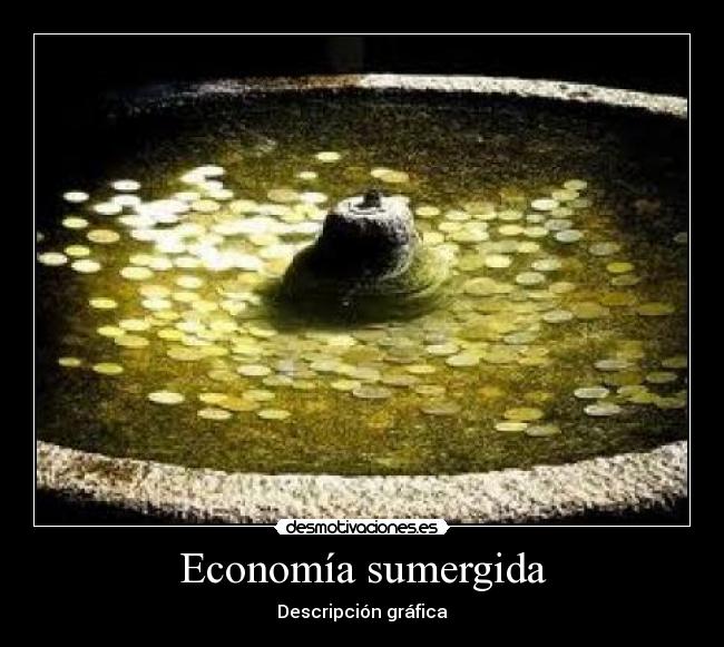 Economía sumergida - Descripción gráfica