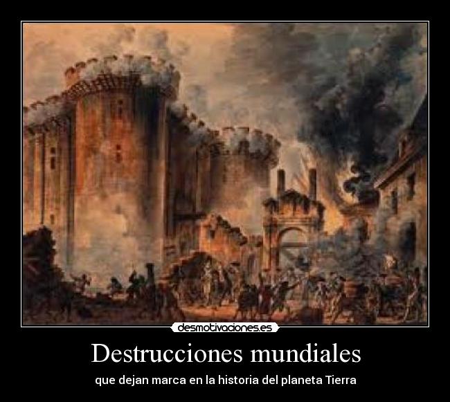 Destrucciones mundiales -