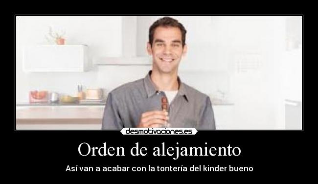 Orden de alejamiento -