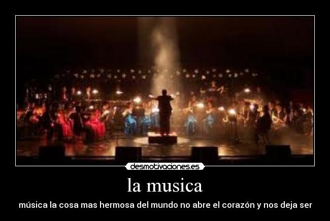 la musica -