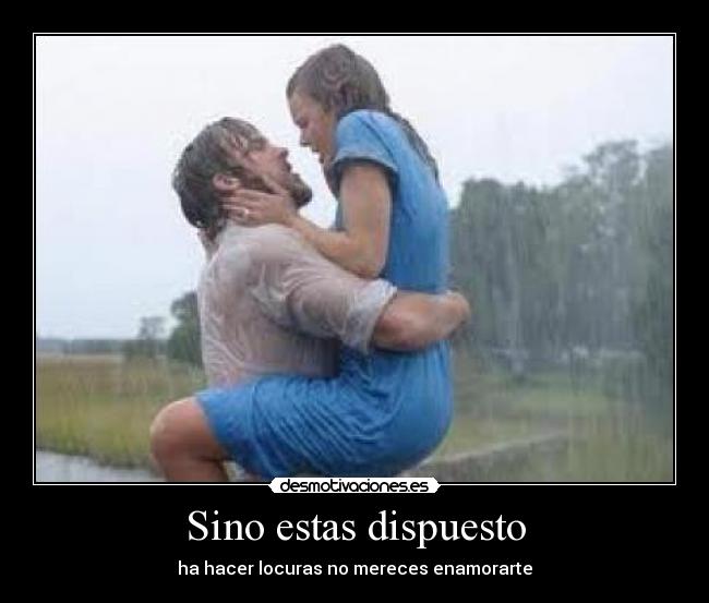 Sino estas dispuesto -