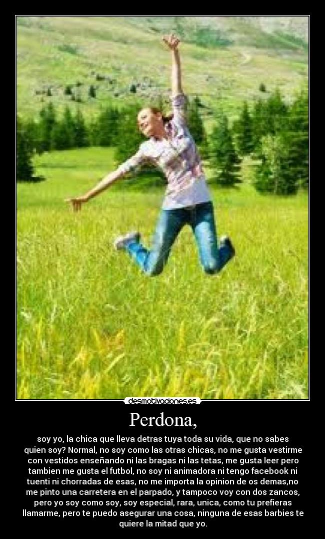 Perdona, - 