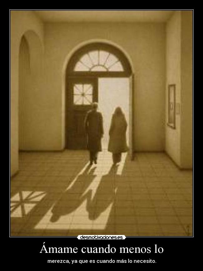 carteles amame desmotivaciones