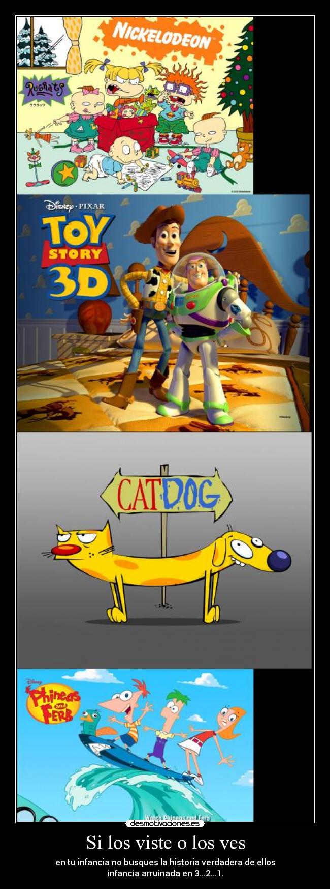 Si los viste o los ves - en tu infancia no busques la historia verdadera de ellos
infancia arruinada en 3...2...1.