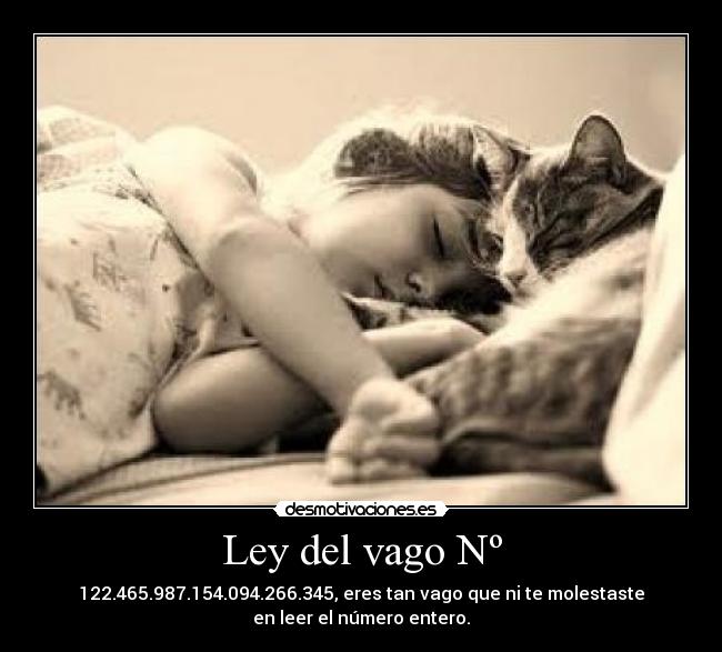 Ley del vago Nº -