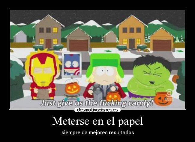 Meterse en el papel - 