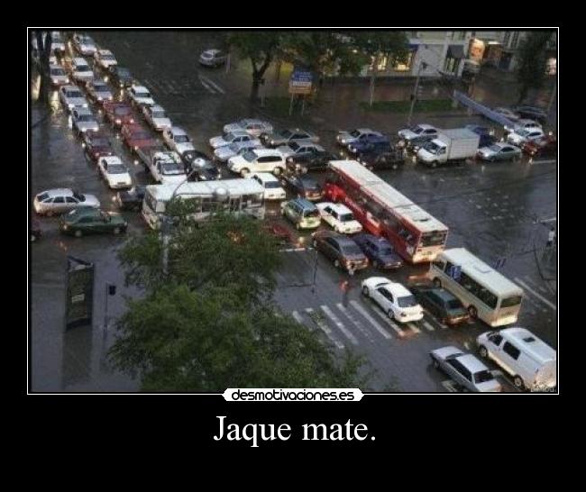 Jaque mate. -