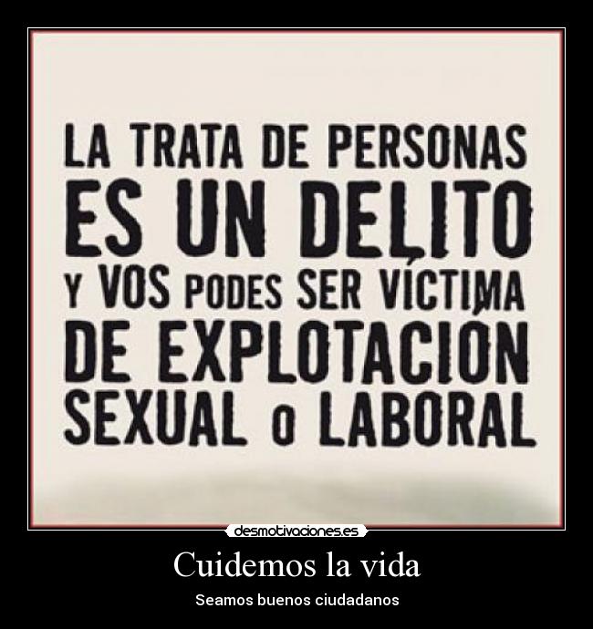 Cuidemos la vida - Seamos buenos ciudadanos