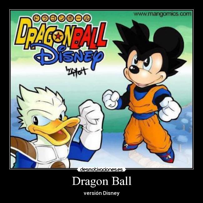 Dragon Ball - versión Disney