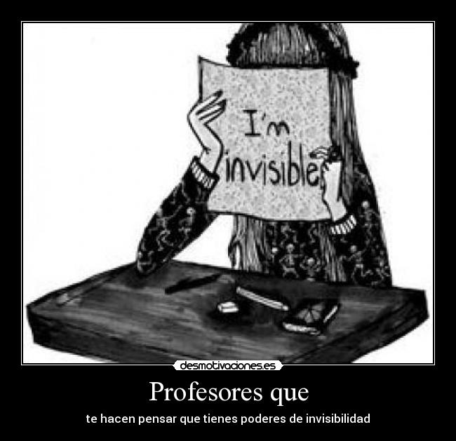 Profesores que - 