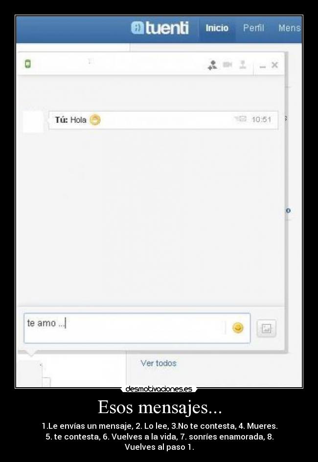 Esos mensajes... - 