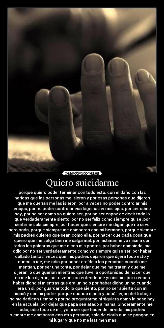 carteles quiero suicidarme desmotivaciones