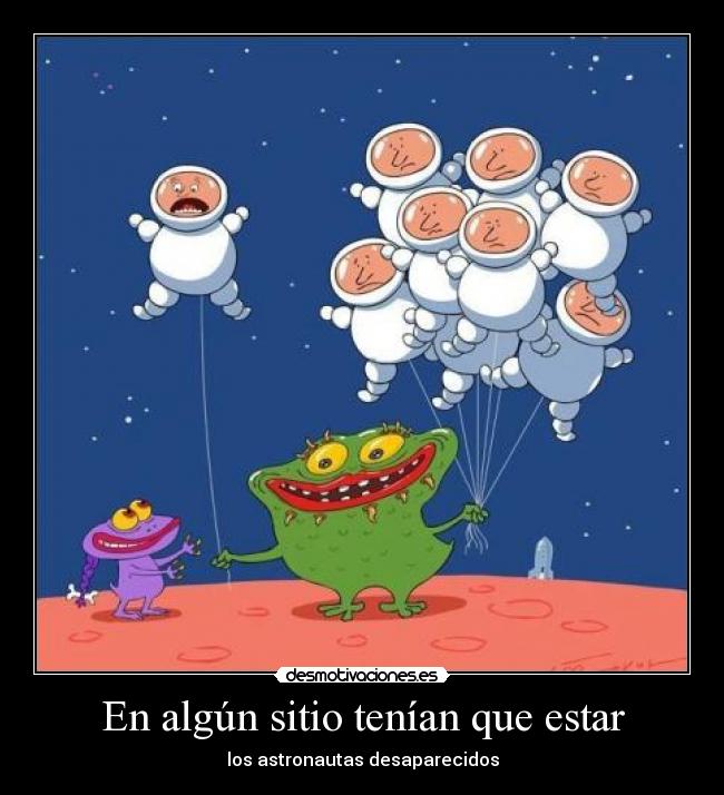 En algún sitio tenían que estar -