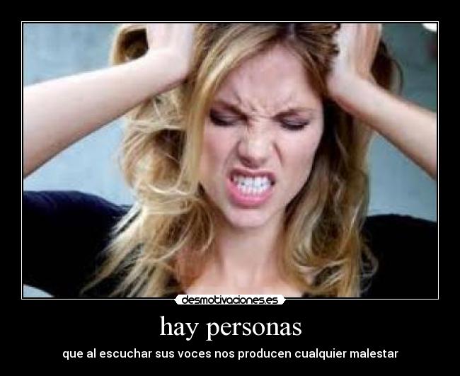 hay personas -