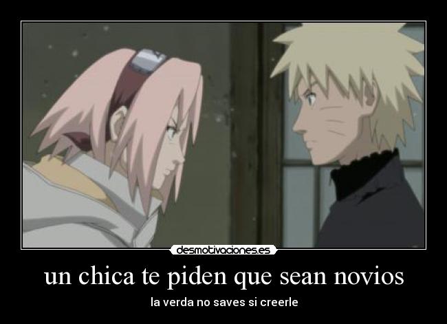 un chica te piden que sean novios - la verda no saves si creerle