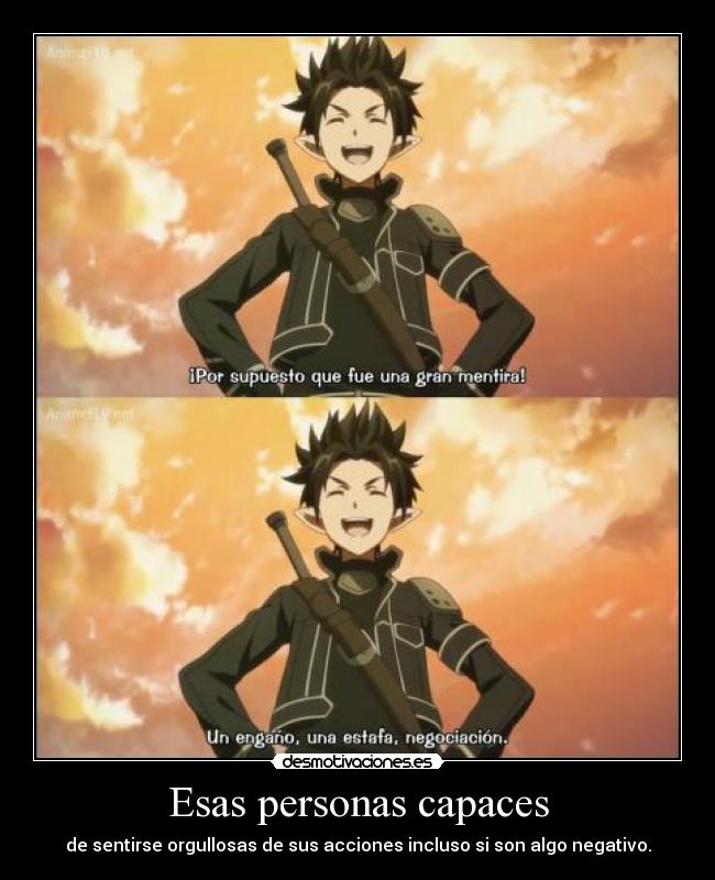 Esas personas capaces -