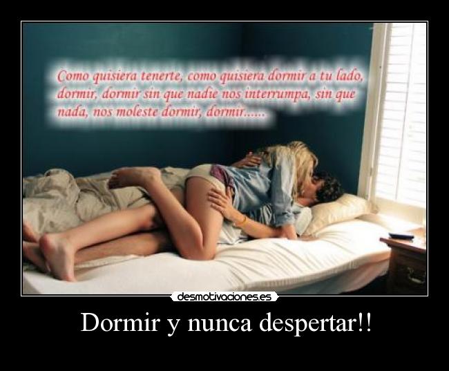 carteles dormir dormir nunca despertar desmotivaciones
