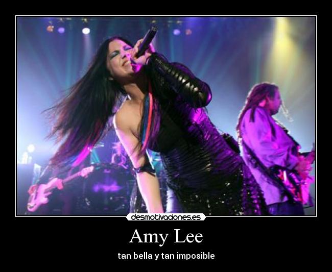 Amy Lee - tan bella y tan imposible