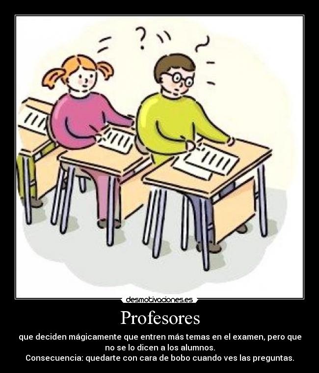 carteles gracias por meter preguntas tema que entraba desmotivaciones