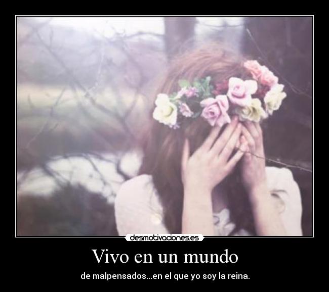Vivo en un mundo -