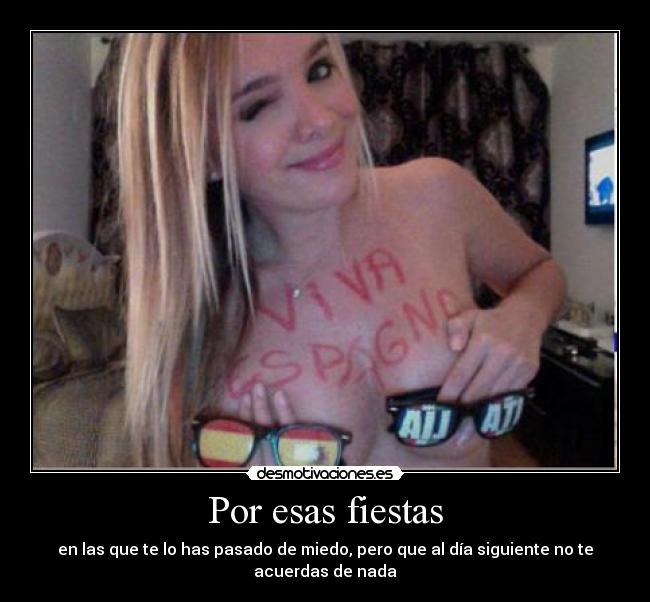 Por esas fiestas -