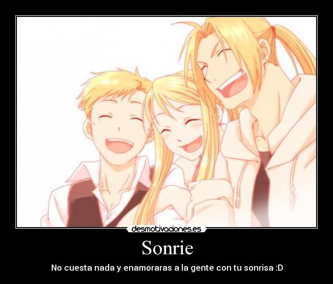 Sonrie - No cuesta nada y enamoraras a la gente con tu sonrisa :D