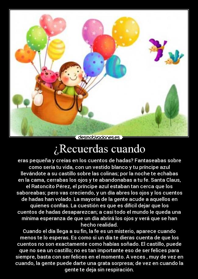 ¿Recuerdas cuando -